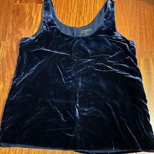 J Crew velvet tank